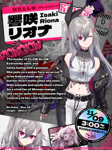 Debut Confirmed for FLOW GLOW, a New Unit from hololive DEV_IS!