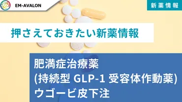 肥満症治療薬(持続型