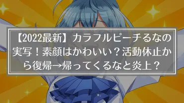 るな(カラフルピーチ)ってどんな人？年齢、活動休止、卒業理由について徹底解説！るな(カラフルピーチ)のプロフィール徹底分析 生年月日、年齢、活動、卒業について
