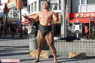 で話題、相撲パフォーマー・ごっちゃんこが行き着いた「生きづらさ」の先