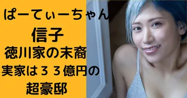 ぱーてぃーちゃん信子の実家は億円の城!徳川家末裔の衝撃エピソード