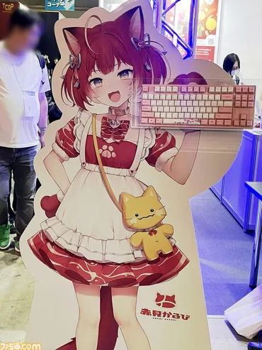 赤見かるび&天鬼ぷるるが熱い! 東京ゲームショウ2024のブース展示やグッズ情報をお届け。あと、ふたりともクソデカい【TGS2024】
