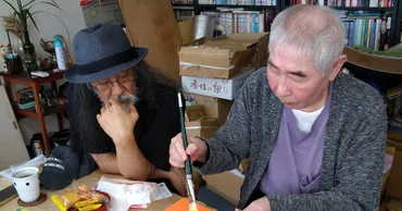 一切加工なし゛の蛭子能収さんを堪能する「最後の展覧会」 監修の根本敬さんが語る