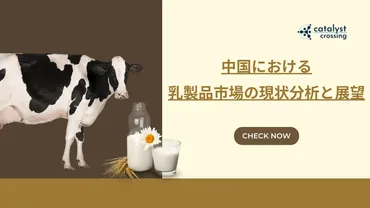 中国における乳製品市場の現状分析と展望 