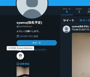 Syamuさん復活の件(2018/11/24)