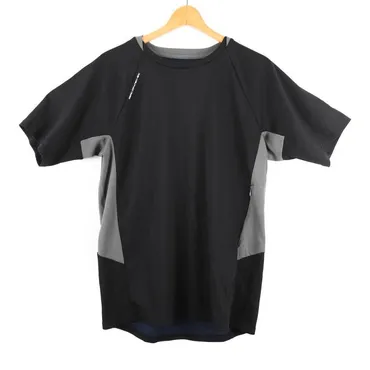 ワークマン ゼロドライR ネオ遮熱−5℃ 半袖Tシャツ 1451 大きいサイズ トップス メンズ LLサイズ ブラック×グレー WORK MAN : KBNET